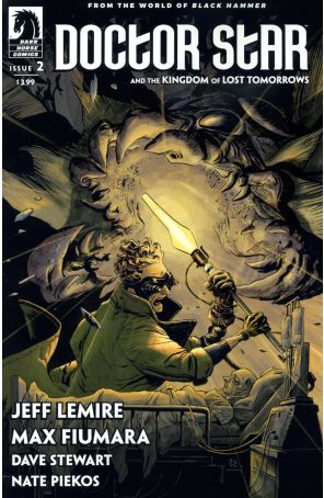 Doctor Star And The Kingdom of Lost Tomorrows 2 published by Dark Horse with cover art by Max Fiumara