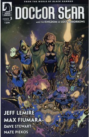 Doctor Star And The Kingdom of Lost Tomorrows 3 published by Dark Horse with cover art by Max Fiumara