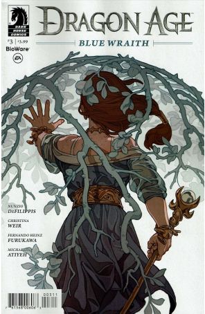 Dragon Age: Blue Wraith 3 published by Dark Horse with cover art by Sachin Teng