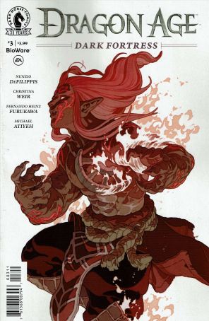 Dragon Age: Dark Fortress 3 published by Dark Horse with cover art by Sachin Teng