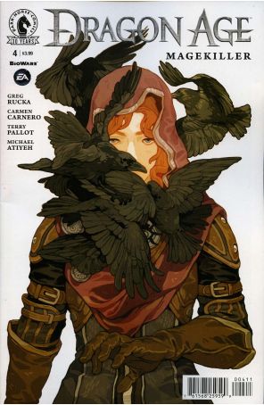 Dragon Age: Magekiller 4 published by Dark Horse with cover art by Sachin Teng