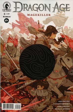 Dragon Age: Magekiller 5 published by Dark Horse with cover art by Sachin Teng