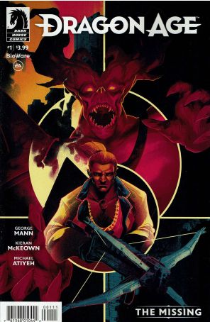 Dragon Age: The Missing 1 published by Dark Horse with cover art by Matthew Taylor