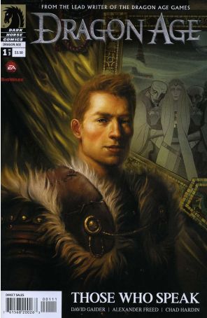 Dragon Age: Those Who Speak 1 published by Dark Horse with cover art by Anthony Palumbo