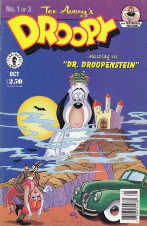 Droopy 1 (Newsstand) published by Dark Horse with cover art by Bill Morrison