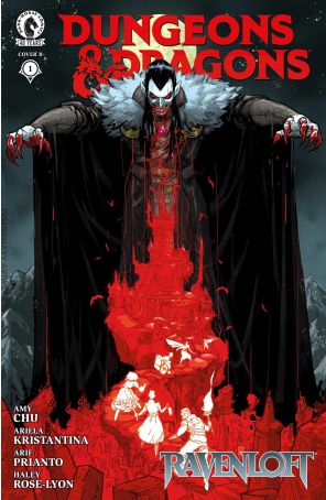 Dungeons And Dragons: Ravenloft 1B published by Dark Horse with cover art by Riley Rossmo