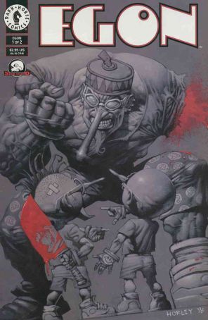 Egon 1 published by Dark Horse with cover art by Alex Horley