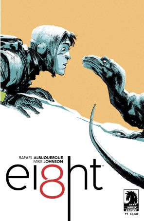 Ei8ht 1 (2nd) published by Dark Horse with cover art by Rafael Albuquerque