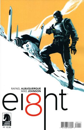 Ei8ht 1 published by Dark Horse with cover art by Rafael Albuquerque
