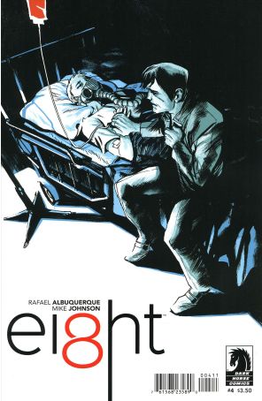 Ei8ht 4 published by Dark Horse with cover art by Rafael Albuquerque