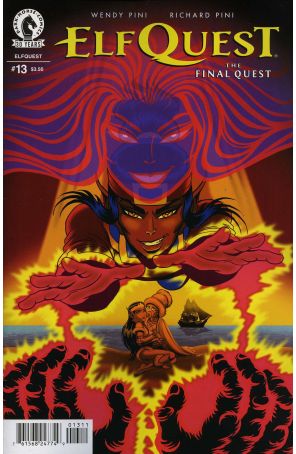 Elfquest: The Final Quest (2nd Series) 13 published by Dark Horse with cover art by Wendy Pini