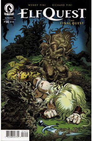Elfquest: The Final Quest (2nd Series) 14 published by Dark Horse with cover art by Wendy Pini