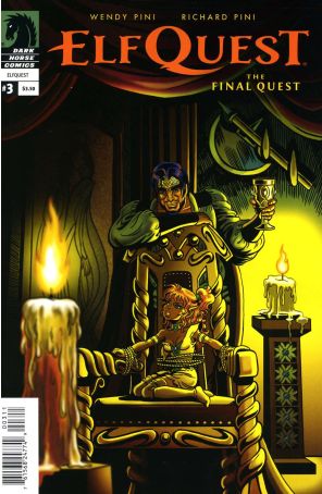 Elfquest: The Final Quest (2nd Series) 3 published by Dark Horse with cover art by Wendy Pini