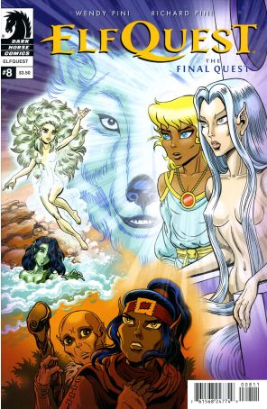 Elfquest: The Final Quest (2nd Series) 8 published by Dark Horse with cover art by Wendy Pini