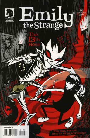 Emily the Strange (3rd Series) 4 published by Dark Horse with cover art by Buzz Parker