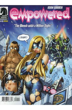 Empowered Special 1 published by Dark Horse with cover art by Adam Warren