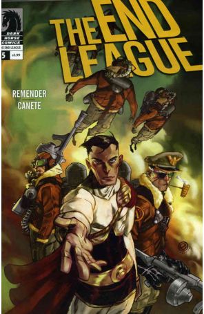 The End League 5 published by Dark Horse with cover art by Eric Canete