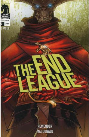 The End League 9 published by Dark Horse with cover art by Eric Canete
