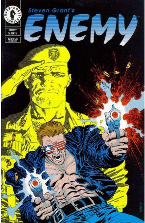 Enemy 5 published by Dark Horse with cover art by Mike Zeck