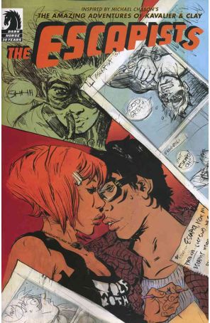 The Escapists 5 published by Dark Horse with cover art by Paul Pope