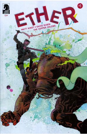 Ether: The Copper Golems 1A published by Dark Horse with cover art by Paul Pope
