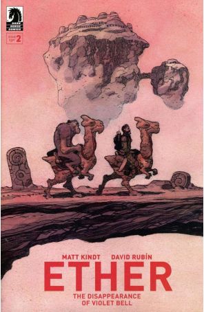 Ether: The Disappearance of Violet Bell 2B published by Dark Horse with cover art by Gabriel Hernandez Walta