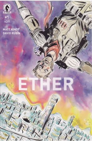 Ether 1A published by Dark Horse with cover art by Jeff Lemire