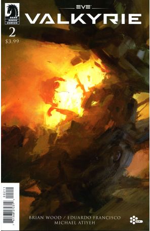Eve: Valkyrie 2 published by Dark Horse with cover art by Borkur Eiriksson