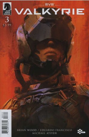 Eve: Valkyrie 3 published by Dark Horse with cover art by Borkur Eiriksson