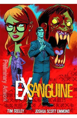 Ex Sanguine TPB 1 published by Dark Horse with cover art by Tim Seeley