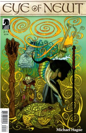 Eye of Newt 2 published by Dark Horse with cover art by Michael Hague