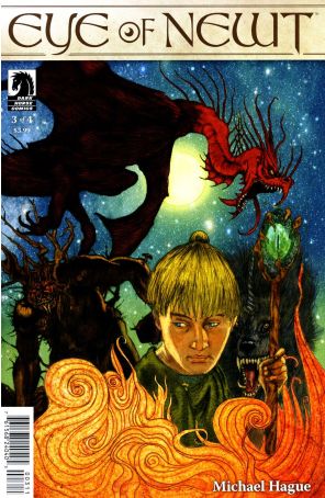 Eye of Newt 3 published by Dark Horse with cover art by Michael Hague