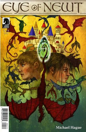 Eye of Newt 4 published by Dark Horse with cover art by Michael Hague