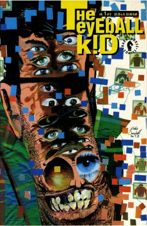 The Eyeball Kid 1 published by Dark Horse with cover art by Eddie Campbell