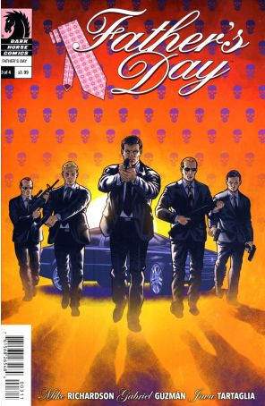 Father's Day 3 published by Dark Horse with cover art by Gabriel Guzman