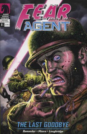 Fear Agent: The Last Goodbye 3 published by Dark Horse with cover art by Tony Moore