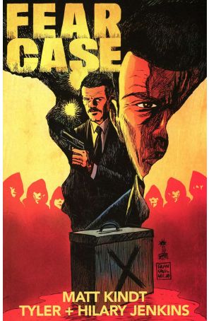 Fear Case 1B published by Dark Horse with cover art by Francesco Francavilla