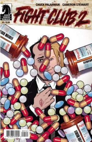 Fight Club 2 1A published by Dark Horse with cover art by Cameron Stewart