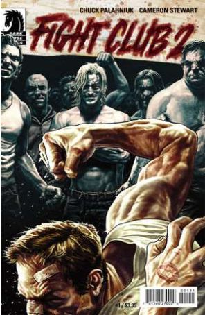 Fight Club 2 1B published by Dark Horse with cover art by Lee Bermejo
