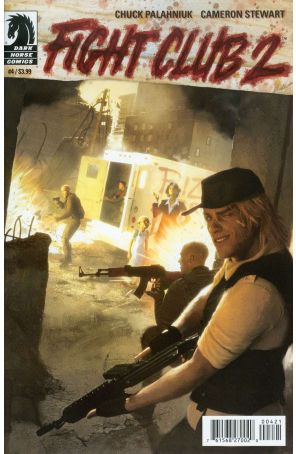 Fight Club 2 4A published by Dark Horse with cover art by Mack David