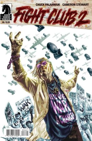 Fight Club 2 6A published by Dark Horse with cover art by Duncan Fegredo