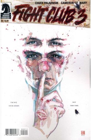 Fight Club 3 2A published by Dark Horse with cover art by David Mack