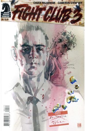 Fight Club 3 4A published by Dark Horse with cover art by David Mack