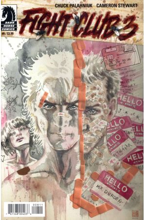 Fight Club 3 8A published by Dark Horse with cover art by David Mack