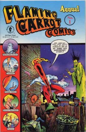 Flaming Carrot Comics Annual 1 published by Dark Horse