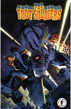 The Foot Soldiers Ashcan 1 published by Dark Horse with cover art by Alex Ross