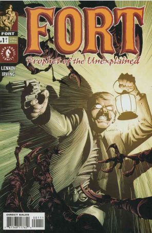 Fort: Prophet of the Unexplained 1 published by Dark Horse with cover art by Frazer Irving
