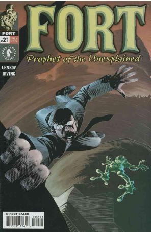Fort: Prophet of the Unexplained 2 published by Dark Horse with cover art by Frazer Irving