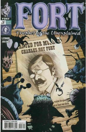 Fort: Prophet of the Unexplained 3 published by Dark Horse with cover art by Frazer Irving