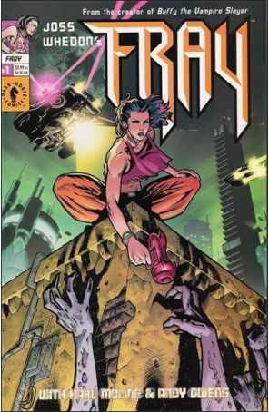 Fray 1 (2nd) published by Dark Horse with cover art by Karl Moline